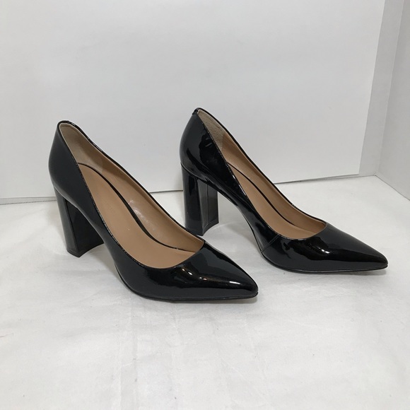 banana republic black heels